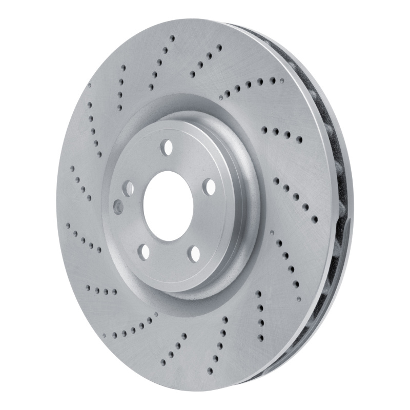 Mercedes-Benz CLS550 Brake Rotor (1) - Front - R1 Concepts - Drilled - `12-`18